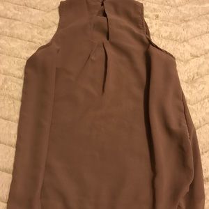 Tight collared tank top